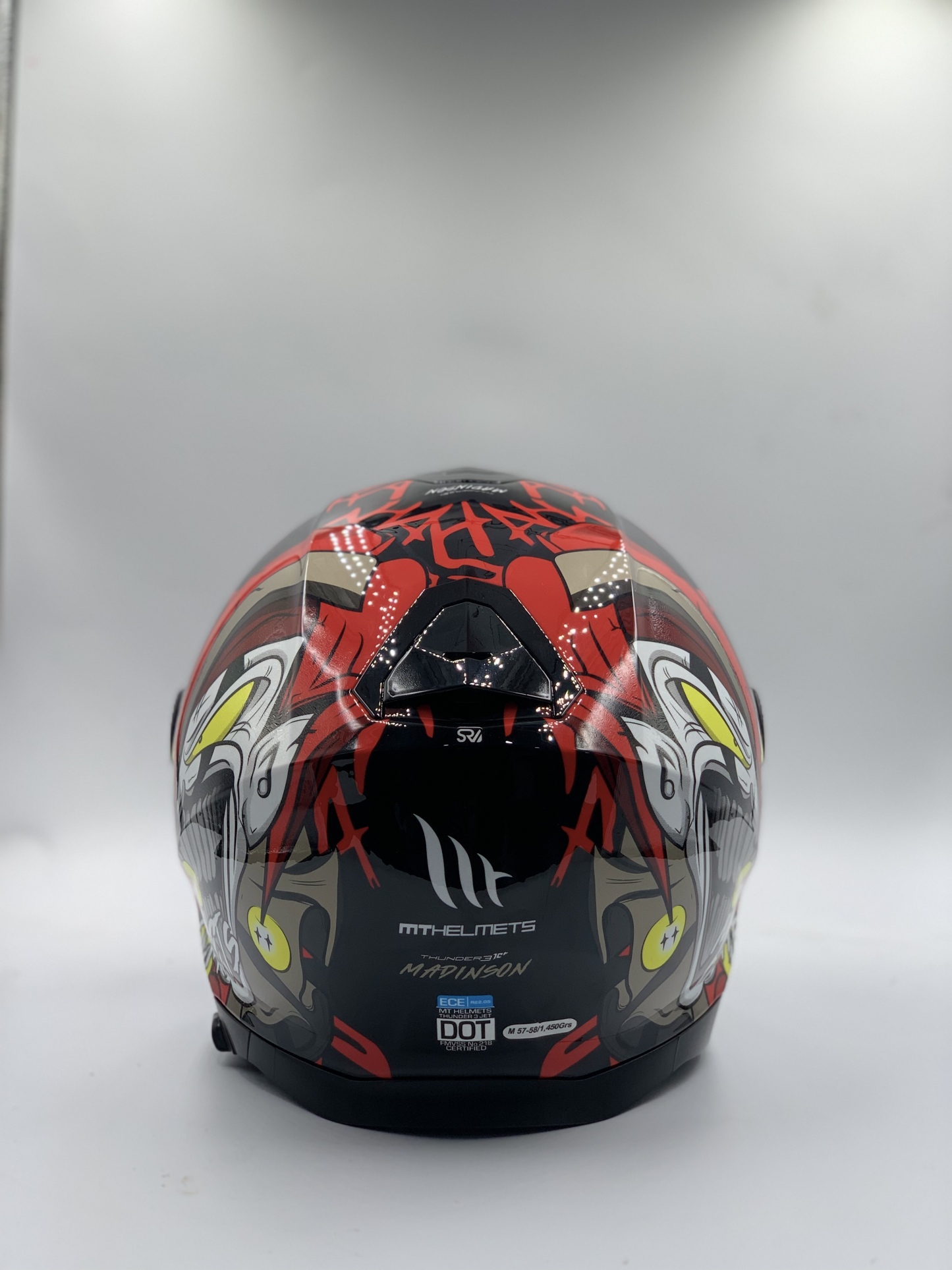MT Helmet Thunder 3 SV Jet Madison B5 Gloss Red (ECE CERTIFIED)